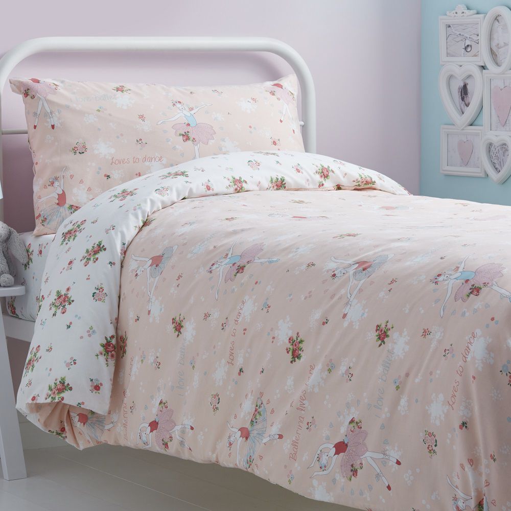 KIDS DUVET QUILT COVER SETS BEACH BUNNY SEASIDE FLORAL ...