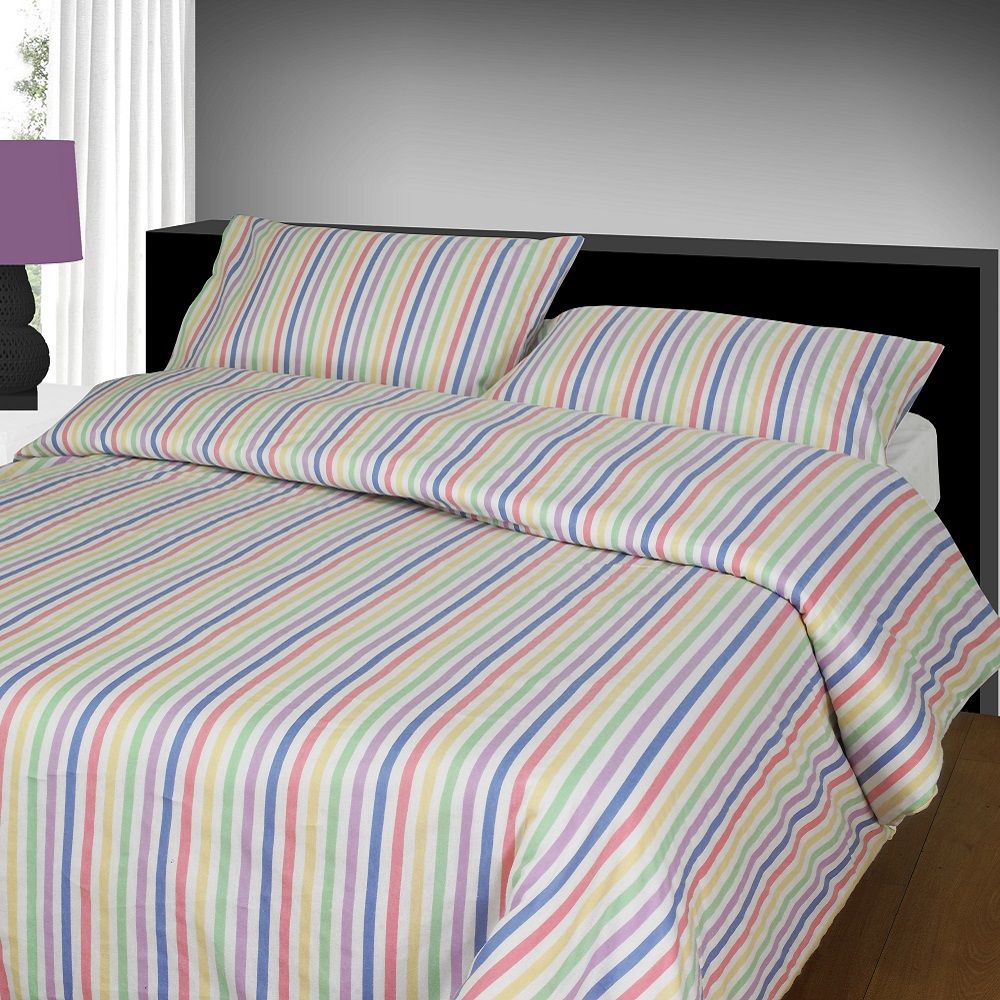 Candy Stripe Flannelette Duvet Cover Tony S Textiles Tonys