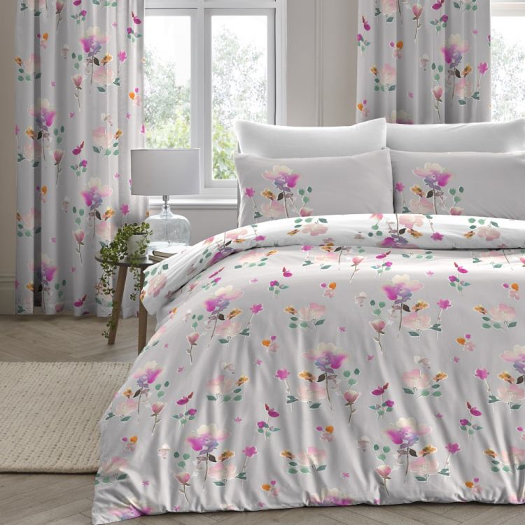 Jessica Floral | Duvet Cover Set | PInk | Tonys Textiles