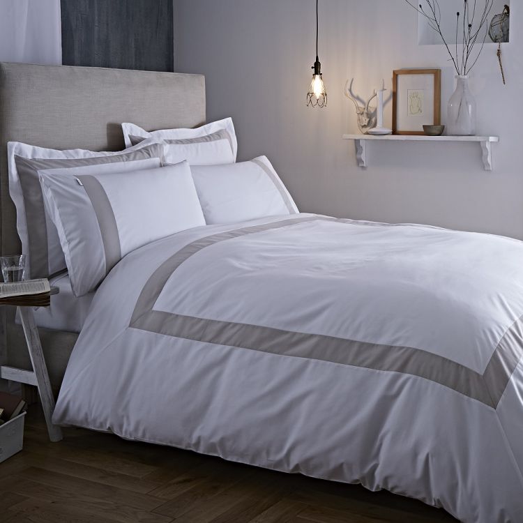 Bianca Cotton Soft Duvet Cover 100 Cotton Natural Tonys Textiles 