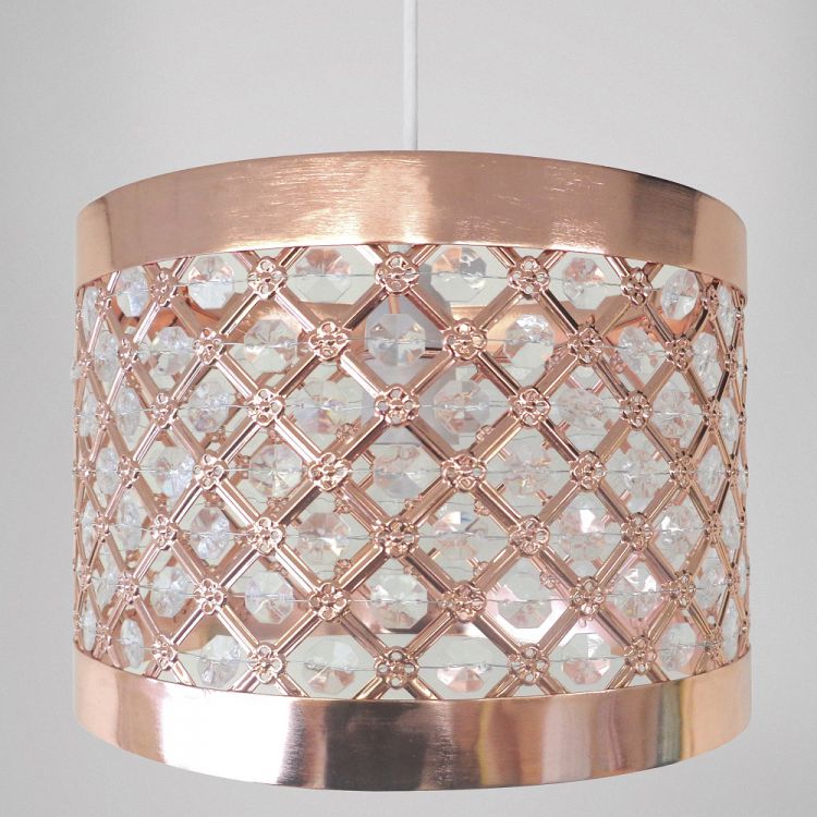 Moda | Sparkle Pendant | Light Shade Fitting | Copper ...