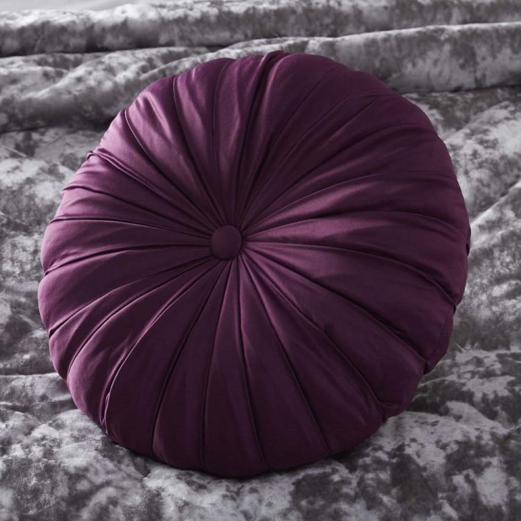 cushion purple plum round filled maiko appletree better cushions covers
